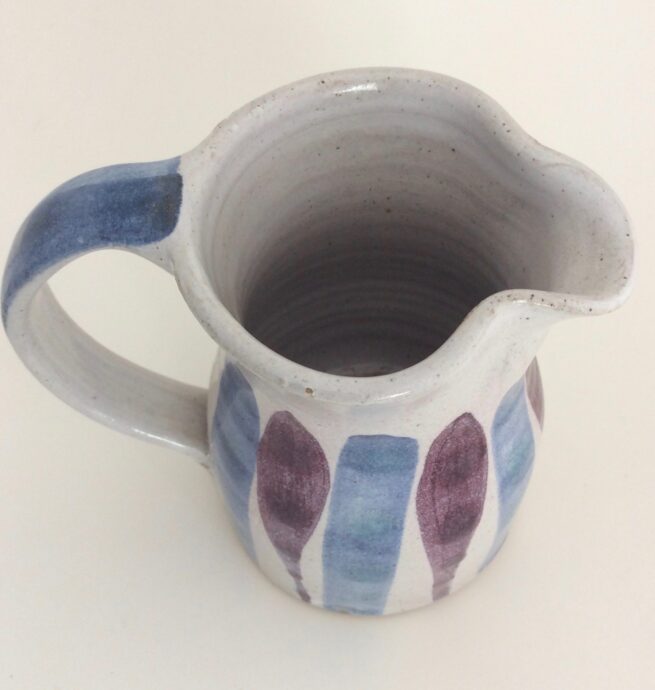 Cream jug in 'bead' design