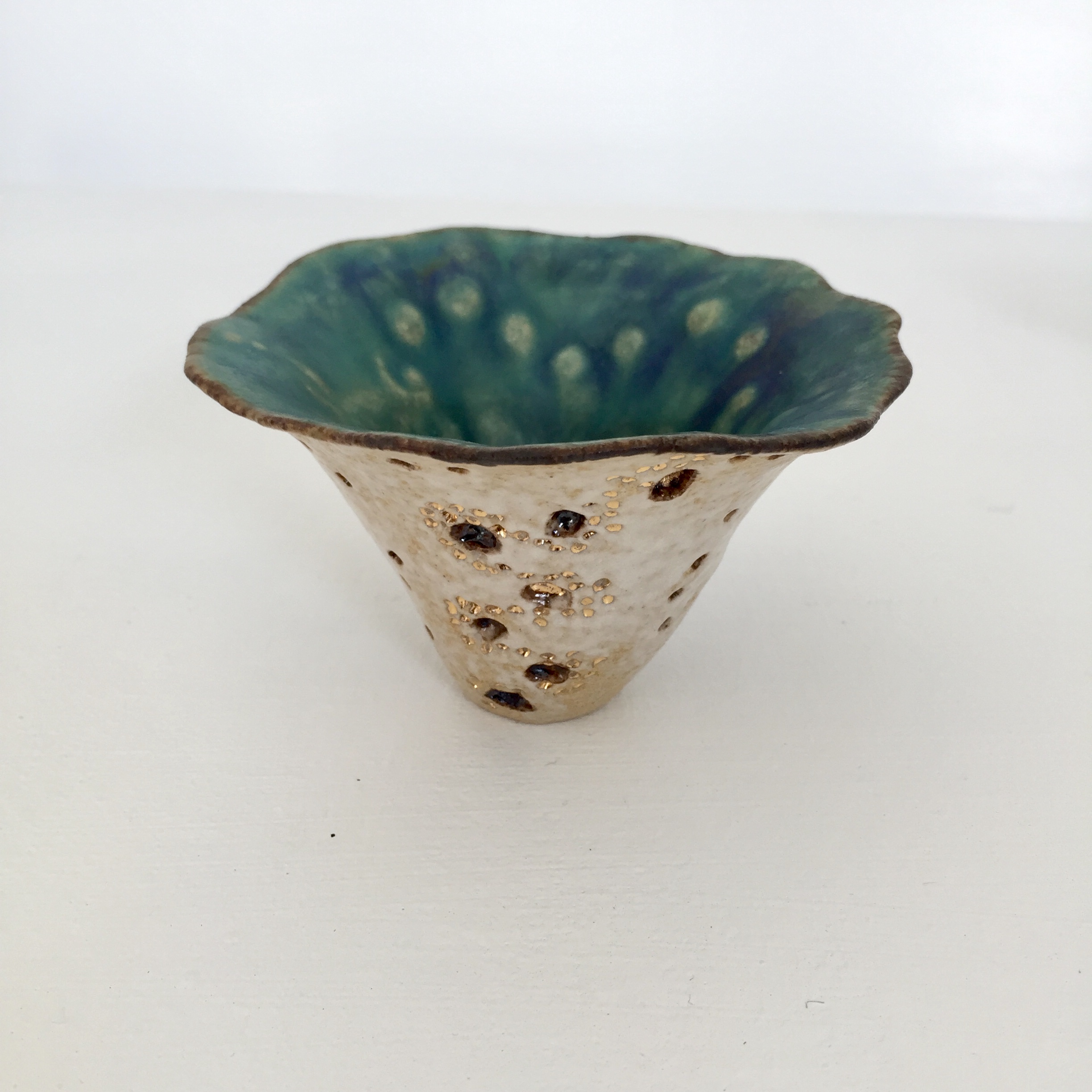 Pinch Pot turquoise - Boilerhouse Gallery